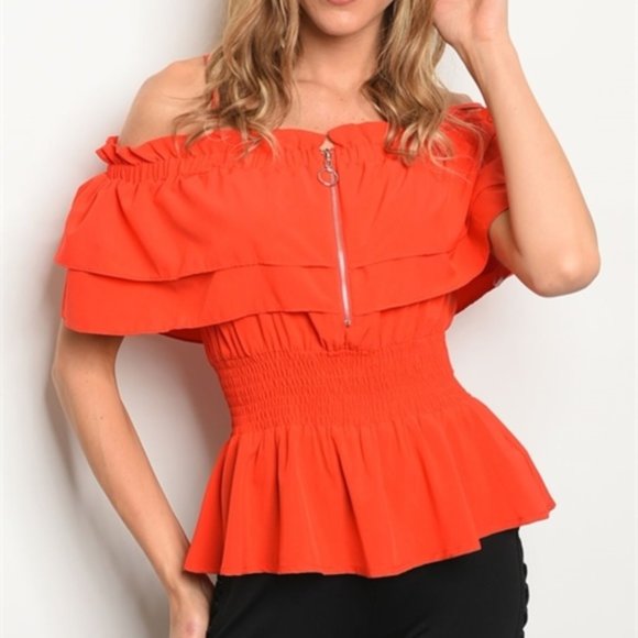 Tops - OFF SHOULDER TOP